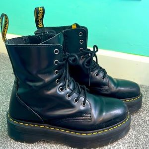 Dr. Martens, Jadon Smooth Leather Platform Boots